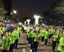 EPET de Cascavel no desfile de 7 de setembro do município