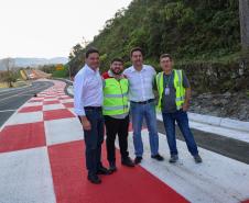PR-170 vistoria na nova área de escape