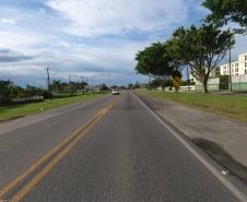 PR-412, entre Matinhos e Praia de Leste