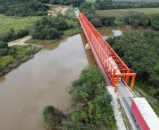 Ponte sobre o Rio da Várzea na PR-427, entre a Lapa e Campo do Tenente