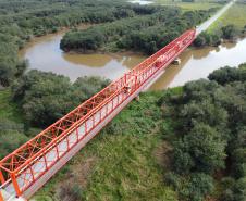 Ponte sobre o Rio da Várzea na PR-427, entre a Lapa e Campo do Tenente