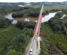 Ponte sobre o Rio da Várzea na PR-427, entre a Lapa e Campo do Tenente