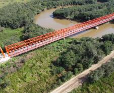 Ponte sobre o Rio da Várzea na PR-427, entre a Lapa e Campo do Tenente