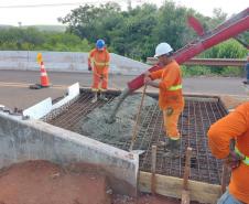 PR-490 reforma de ponte em Iporã
