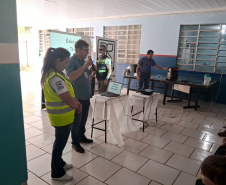 Atividades da EPET em Barra Bonita, distrito de Pitanga