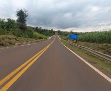 Ponte sobre o Rio Bom na PRC-466 entre Kaloré e Borrazópolis