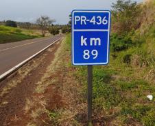 Serviços na PR-436 em Bandeirantes e Itambaracá
