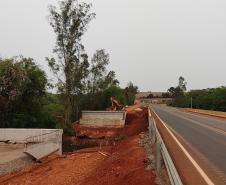 PR-445 ponte sobre o Rio Santa Cruz