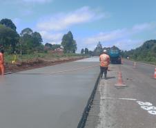 PRC-280 whitetopping entre Palmas e Clevelândia