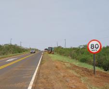 PR-170 conservação da faixa de domínio entre Guarapuava e Pinhão