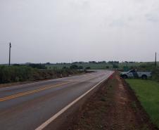 PR-170 conservação da faixa de domínio entre Guarapuava e Pinhão