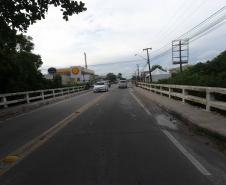 PR-412 entre Matinhos e Praia de Leste
