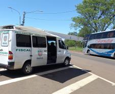 Fiscalização de ônibus