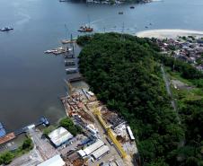 Ponte de Guaratuba - atividades em novembro de 2024