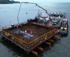 Ponte de Guaratuba - atividades em novembro de 2024