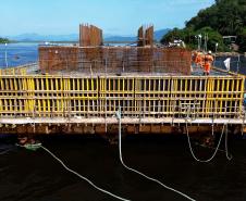Ponte de Guaratuba - atividades em novembro de 2024