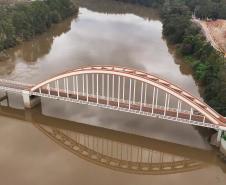 PRC-476 União da Vitória manutenção Ponte dos Arcos e contenção de talude