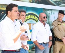 Entrega de viaturas e cães policiais para o BPRv