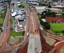 BR-369 em Londrina, obras do "Viaduto da PUC"