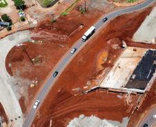 BR-369 em Londrina, obras do "Viaduto da PUC"