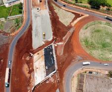 BR-369 em Londrina, obras do "Viaduto da PUC"