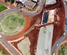 BR-369 em Londrina, obras do "Viaduto da PUC"