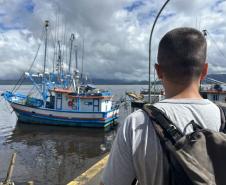 Monitoramento da atividade pesqueira na região da Ponte de Guaratuba