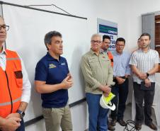 Ponte de Guaratuba - visita de comitiva
