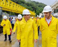 Ponte de Guaratuba - visita de comitiva