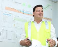Ponte de Guaratuba - visita técnica do secretário