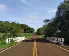 Ponte sobre o Rio Ribeiro na PR-437