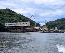 Ponte de Guaratuba chega a 38,8%