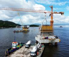 Ponte de Guaratuba chega a 38,8%
