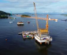 Ponte de Guaratuba chega a 38,8%