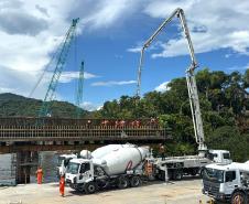 Ponte de Guaratuba chega a 38,8%