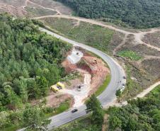 Recuperação do km 37+350 da PR-092 em Rio Branco do Sul