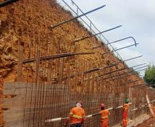 PR-160 obra de ampliação em Imbaú