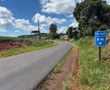 PR-565 conservação entre Laranjeiras do Sul e Porto Barreiro