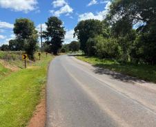 PR-565 conservação entre Laranjeiras do Sul e Porto Barreiro