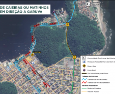 Caieiras ou Matinhos em direção à Garuva