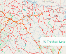 Mapa do lote 1 