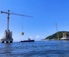 Ponte de Guaratuba chega a 44,2%