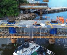 Ponte de Guaratuba chega a 44,2%