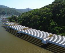 Ponte de Guaratuba chega a 44,2%