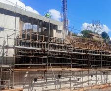 PR-160 obras de readequação no perímetro urbano de Imbaú