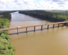 PR-492 ponte sobre o Rio Ivaí entre Rondon e Paraíso do Norte