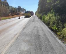PRC-466 duplicação entre Guarapuava e Palmeirinha - manutenção via marginal