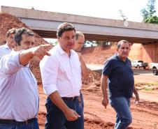 Acessos do viaduto de Iporã na PRC-272