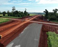 Contorno de Palotina em obras
