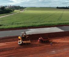 Contorno de Palotina em obras